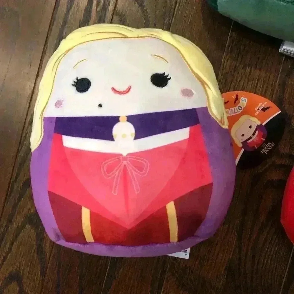 Squishmallows x Disney Hocus Pocus: Winifred, Mary, Sarah Sanderson Sisters NWT